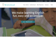 Tablet Screenshot of braincloudlearning.com